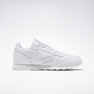 Reebok Classic Leather Turnschuhe Kinder - Weiß/Gold - DE 185-WVL